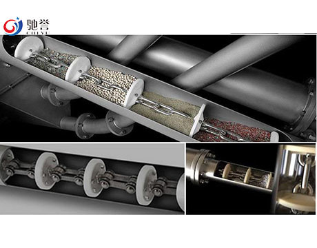 Schrage 튜브 체인 컨베이어